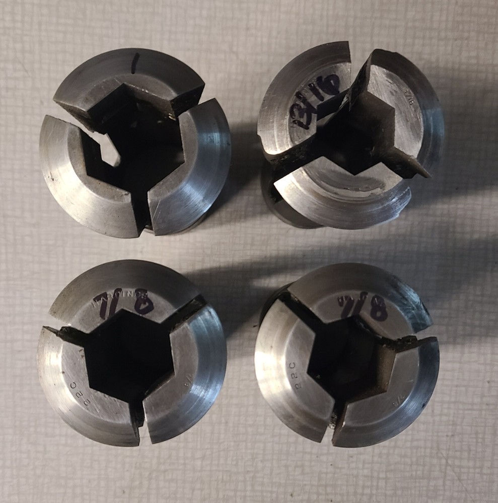 HEX SIZE 22 COLLETS