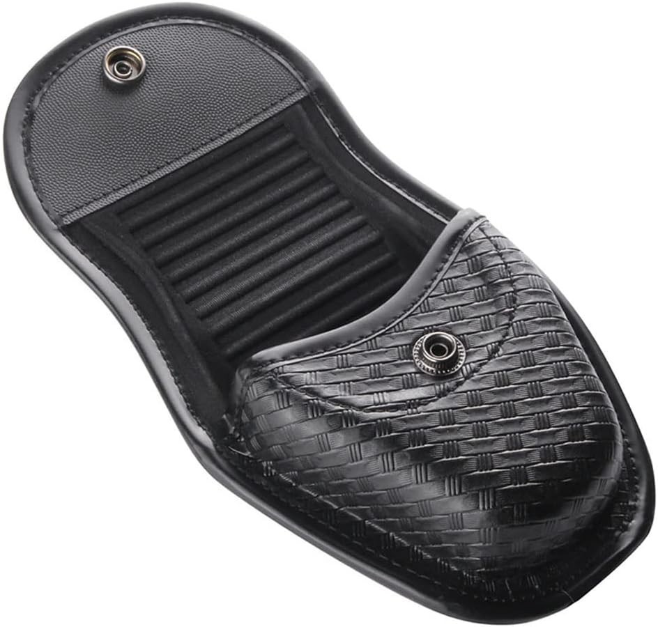 Versatile Molded Handcuff Case with Hidden Snap Closure - Fits 2" & 2.25" Belts