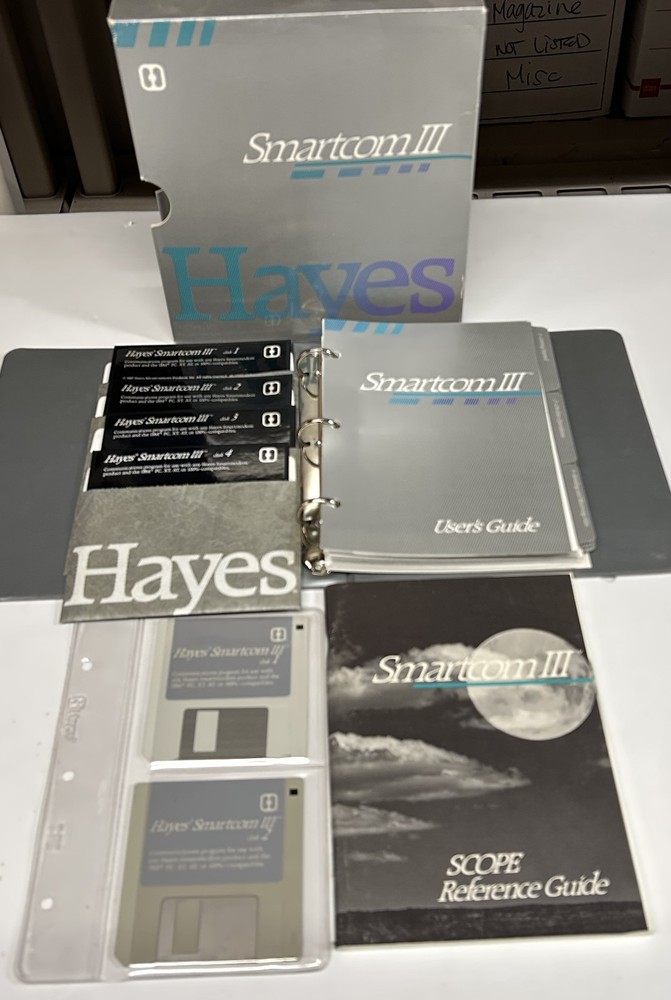 Hayes Smartcom III for IBM PC XT AT