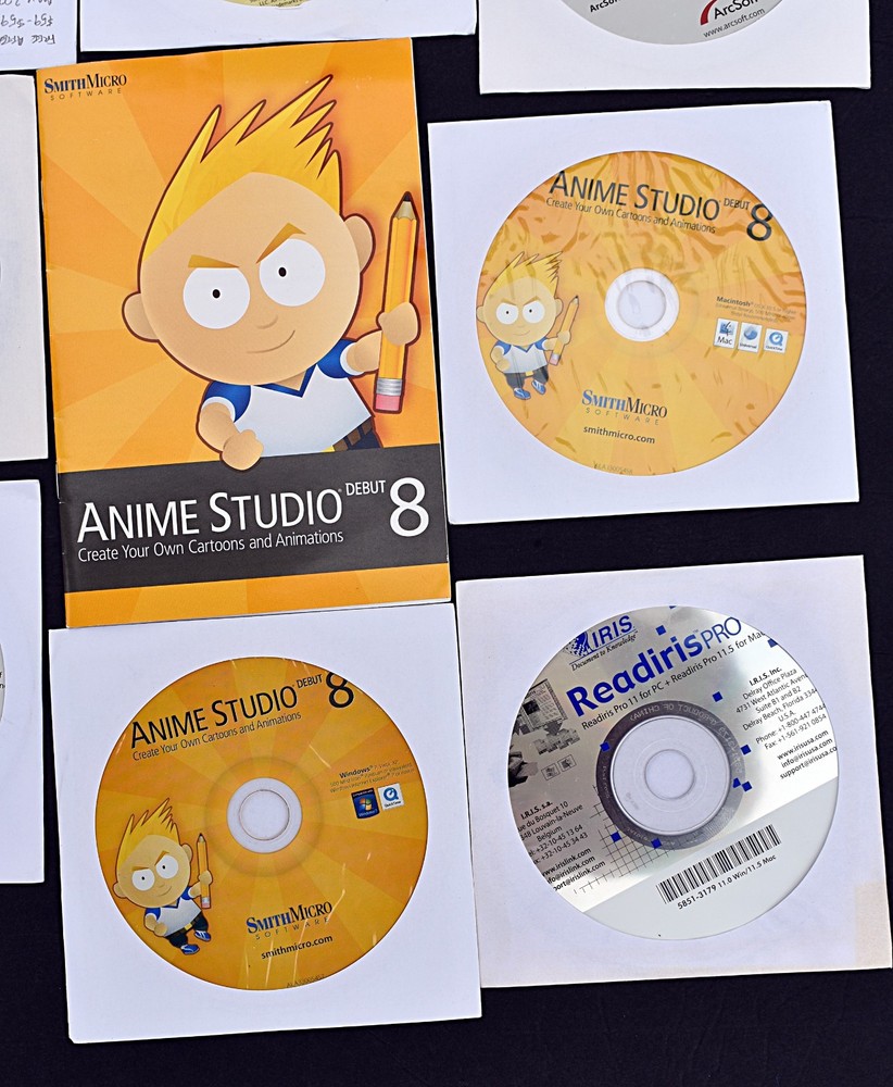 Lot of 20 CDs - Miscellaneous Older Software – AS IS – Untested