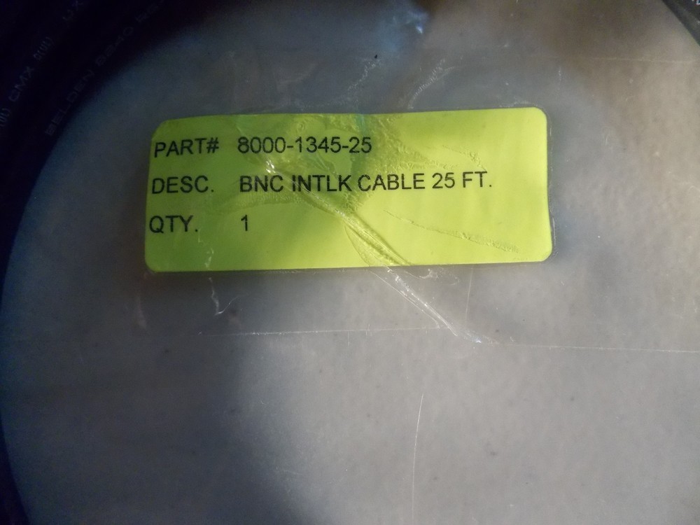 25FT BNC INTLOCK CABLE 8000-1345-25