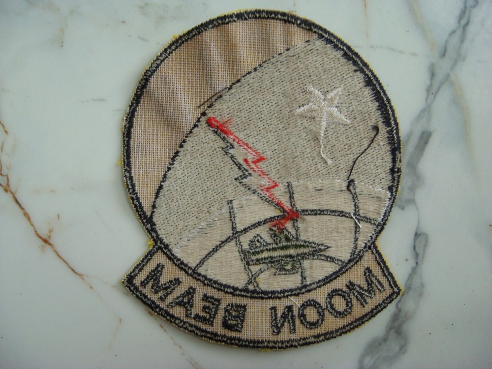 USAF 7th AIRBORNE COMMAND & CONTROL SQUADRON MOON BEAM VIETNAM WAR PATCH