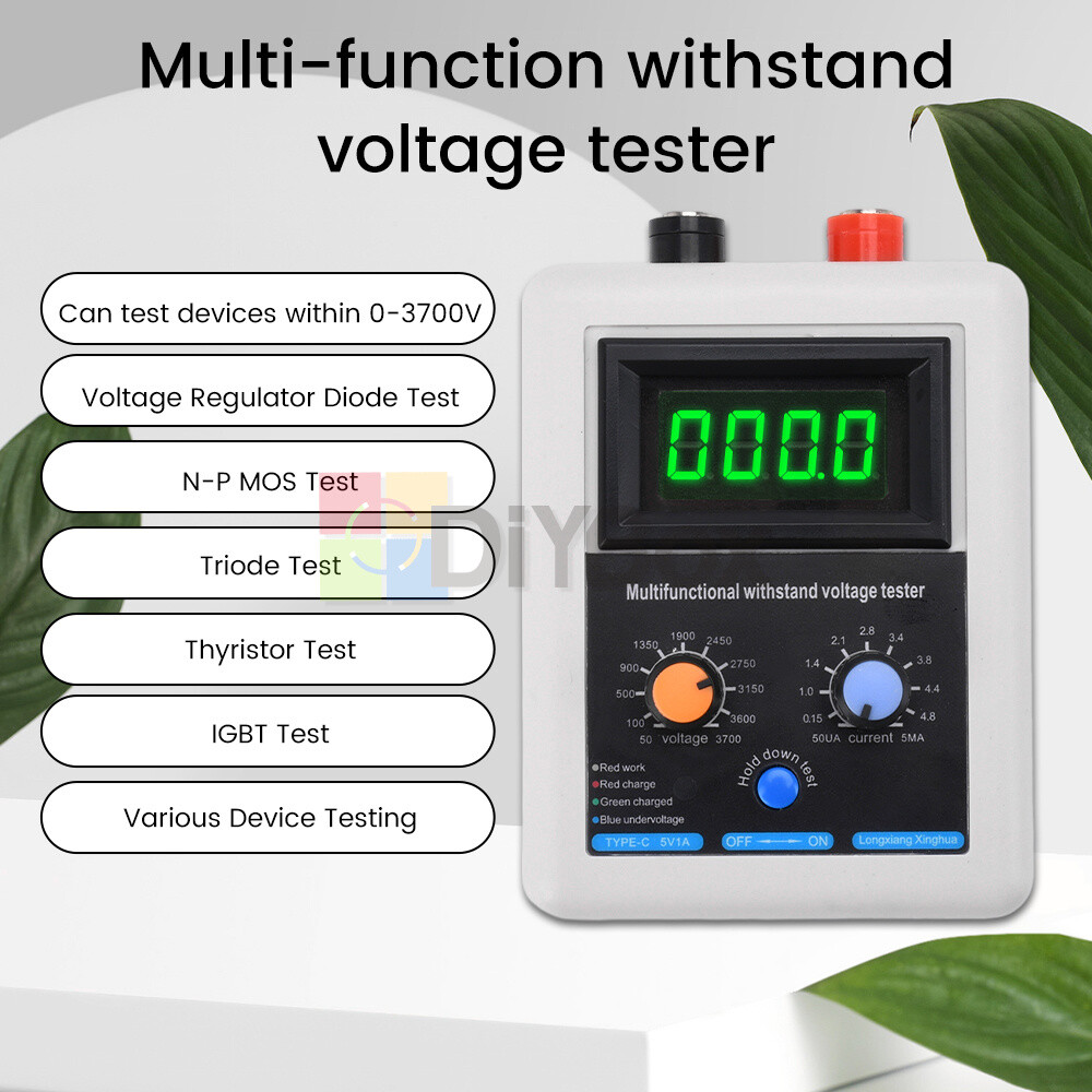 0V-3500V IGBT Voltage Capability Transistor Tester Diode MOS Triode LED Voltage