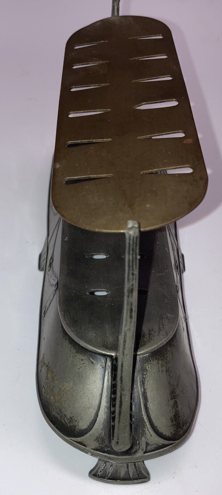 Ild British Antique silver knife holder Table stand with Markings