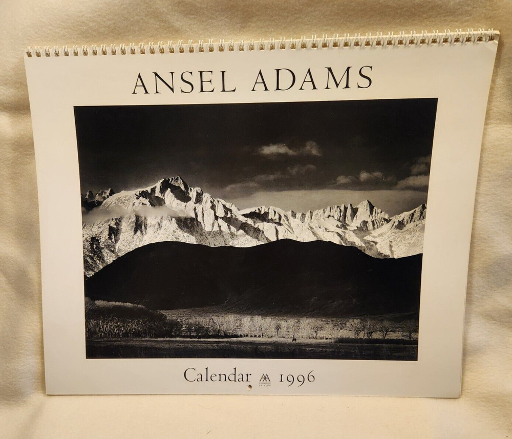 Ansel Adams 1996 Wall Calendar - Authorized Edition