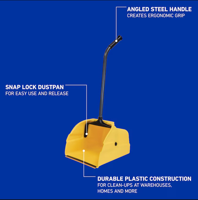 Quickie Plastic Upright dustpan