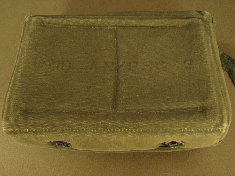 US Army case for digital message device DMD AN/PSG-2