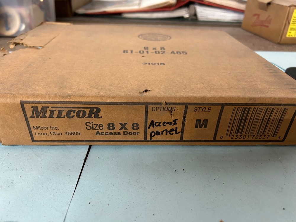 Milcor Style M Steel Access Panel 8x8 61-01-02-485