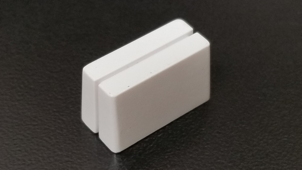 Vestax Fader knob , Rectangle White  Mixer Knob