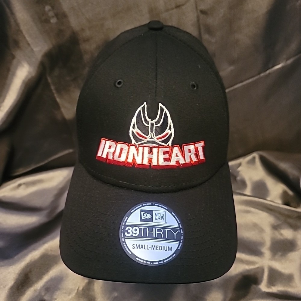 MARVEL Ironheart Hat Cap Cast + Crew Wrap Gift Fitted Mens Small / Medium Black