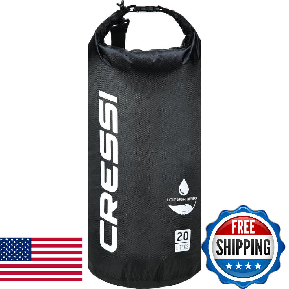Cressi Dry Tek Bag, Black, 20 l