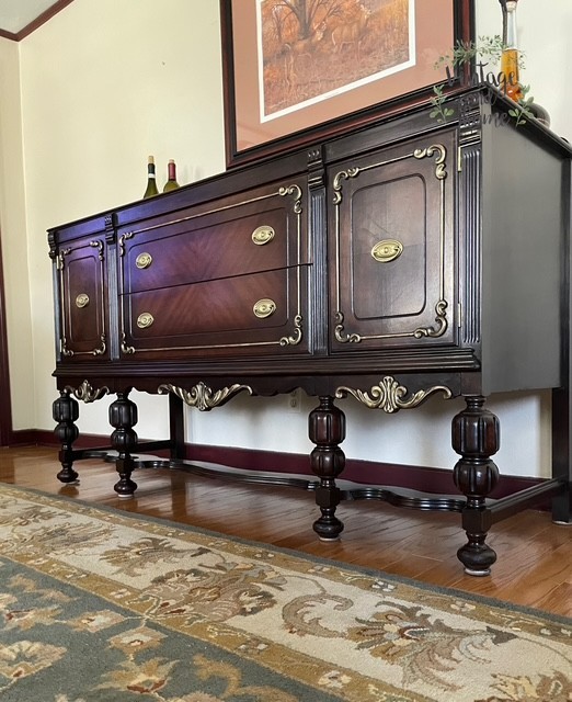 Vintage Jacobean Buffet