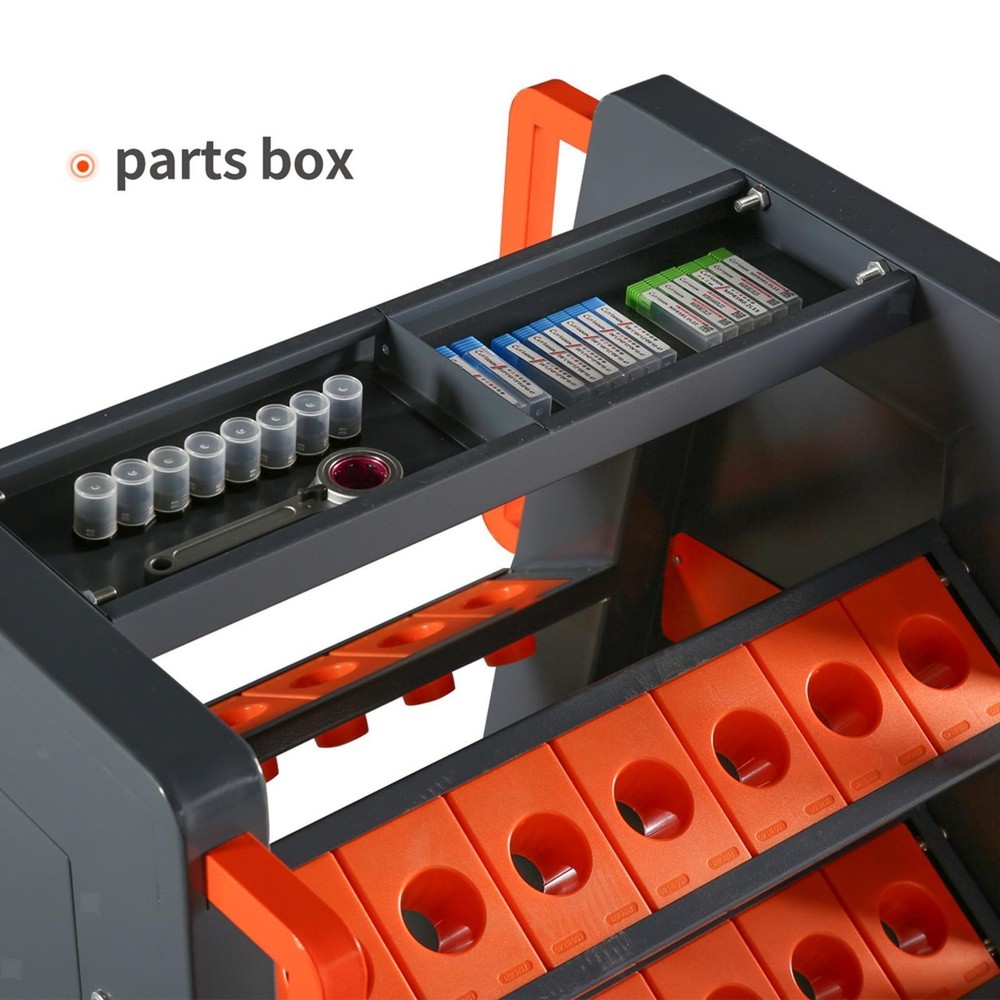 CAT40 CNC Mobile Tool Holder with Inserts - Earthquake-Resistant, Adjustable