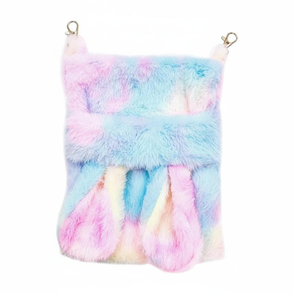 Warm plush bird hanging bed