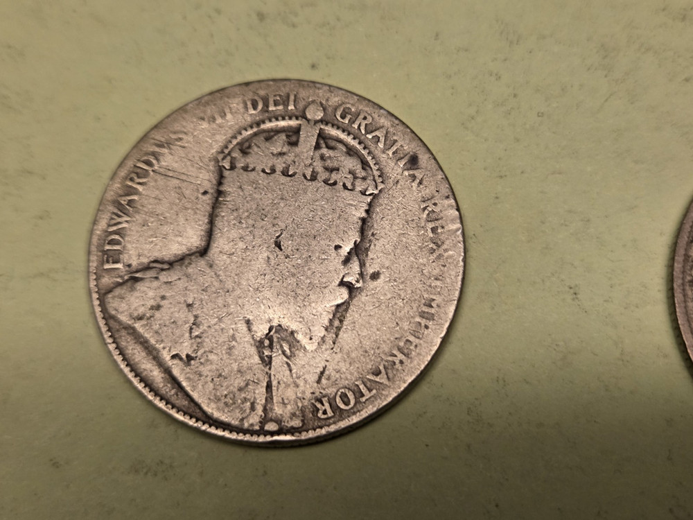 1907 & 1911 Canada 50 Cents