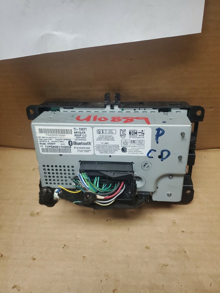 2017-2018 Jeep Compass New Style. Display And Receiver