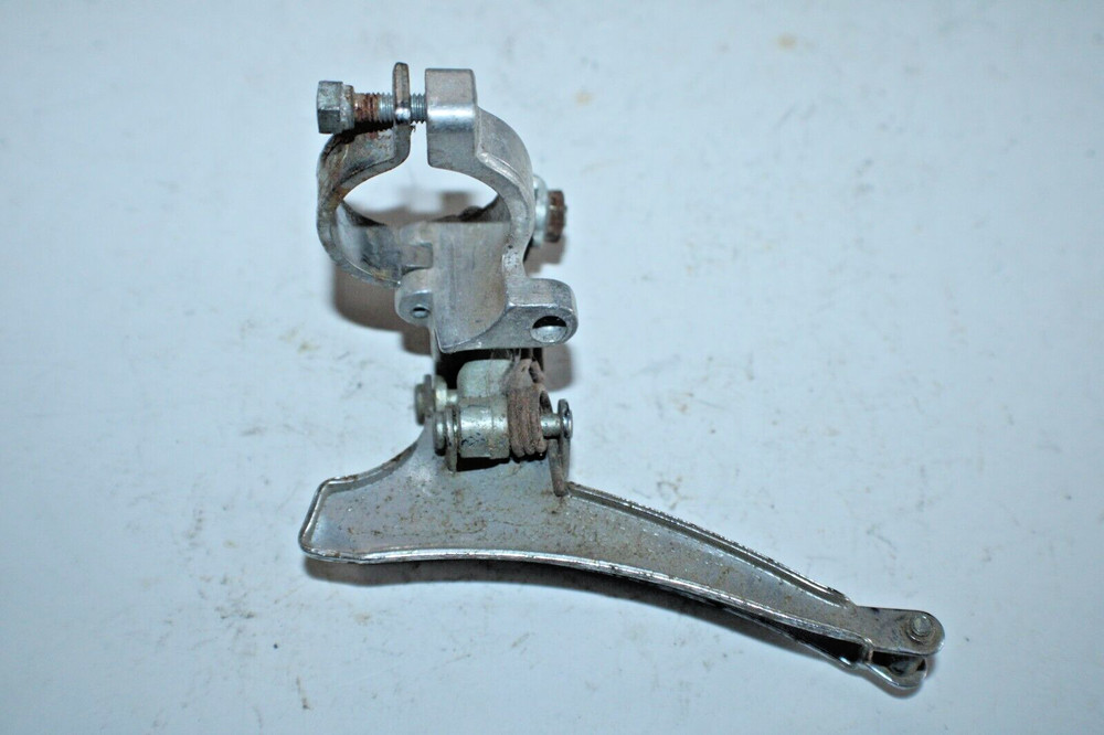 DNP MTB Double Front MTB Derailleur 28.6mm Clamp Bottom Pull Silver USA Shipper