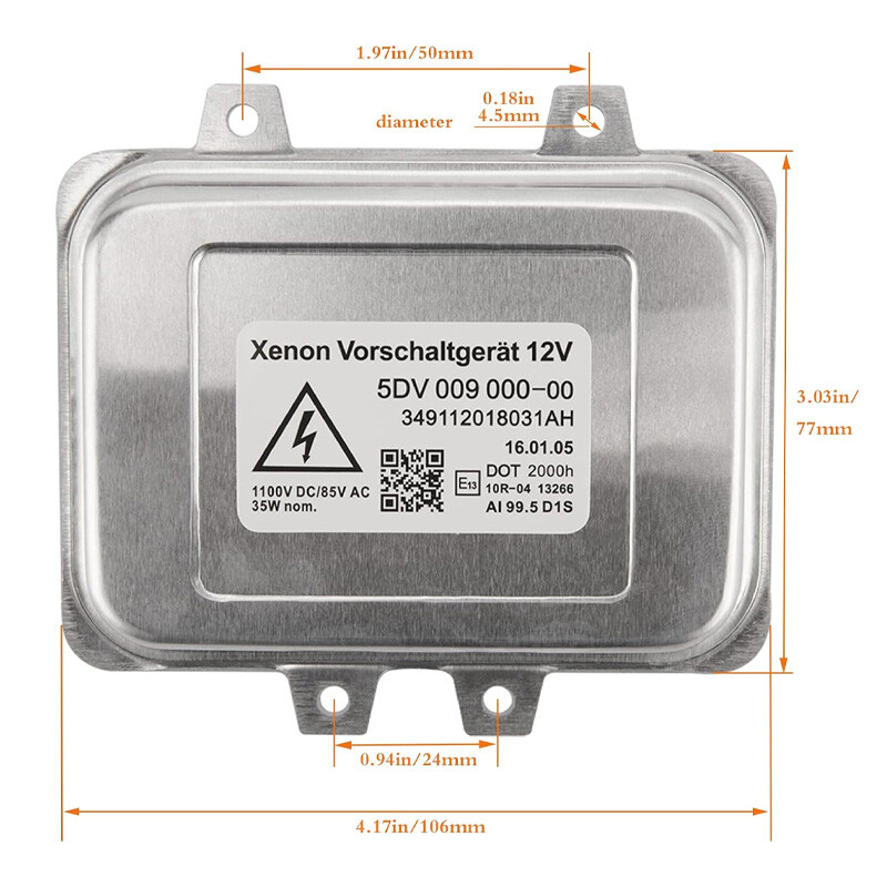 For 2007-2013 Cadillac Escalade Headlight Ballast Xenon HID Control Unit Module