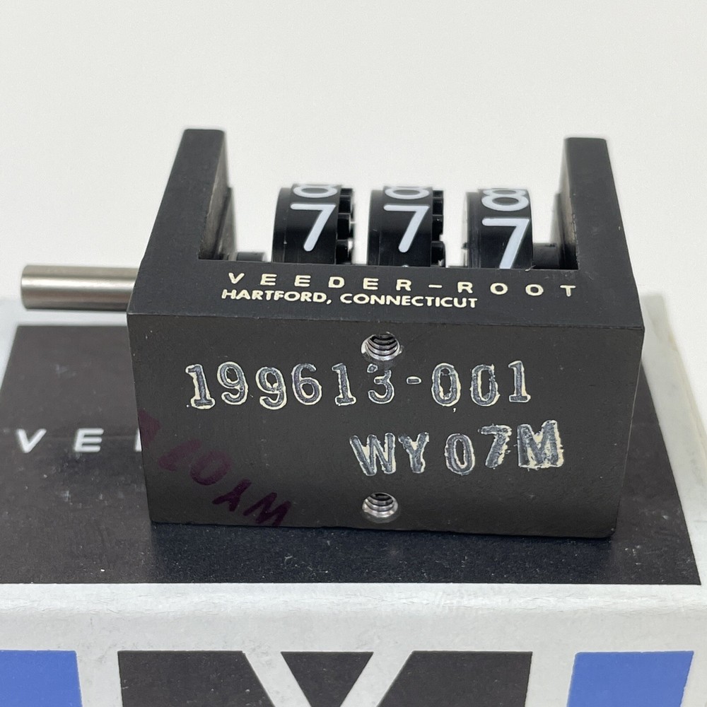 Veeder-Root Counter, 3 digit, Manual 199613 001