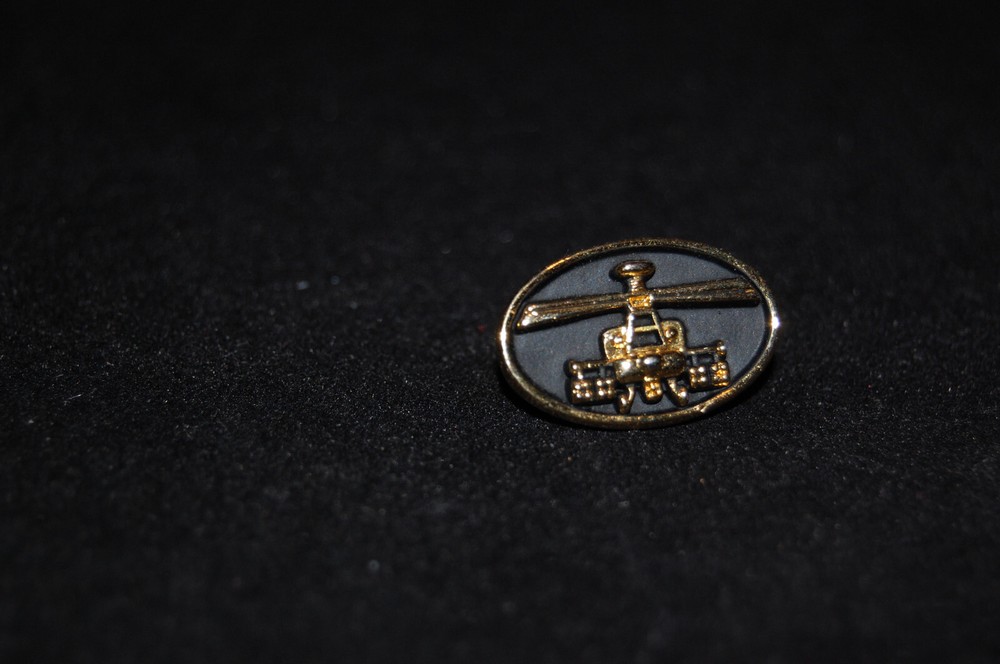 Boeing Ah-64 Apache Attack Helicopter Lapel Pin
