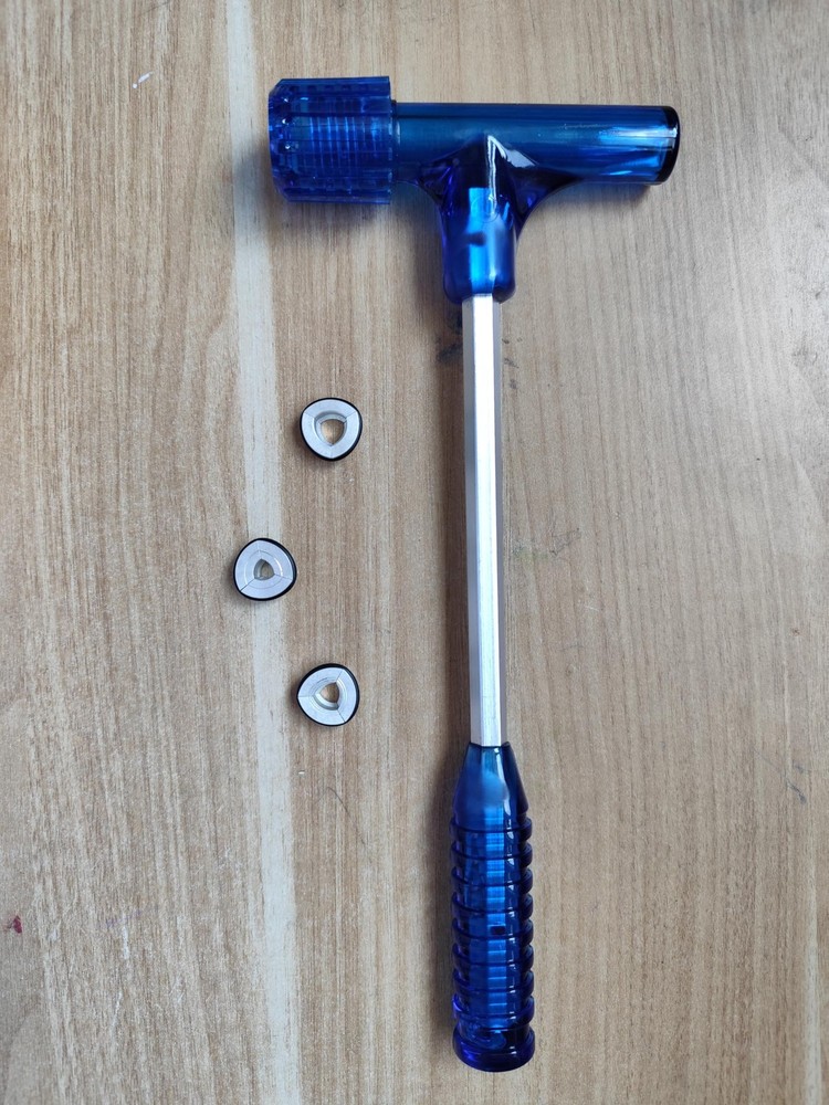 Impact Bullet Puller with 3 Different Expandable Collets (Pack of 1 Set)