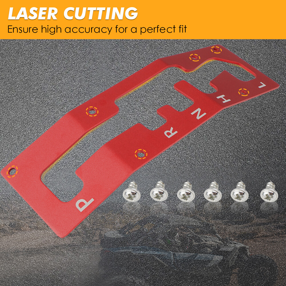 Shifter Gate Plate Panel + Passenger Grab Handle Holder For Can-Am Maverick X3
