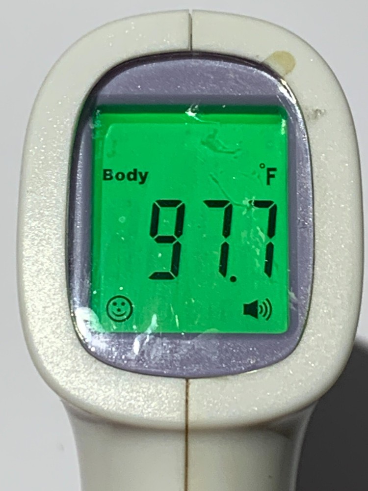 Digital LCD Infrared Forehead Thermometer Non-touch Temperature Measure Used
