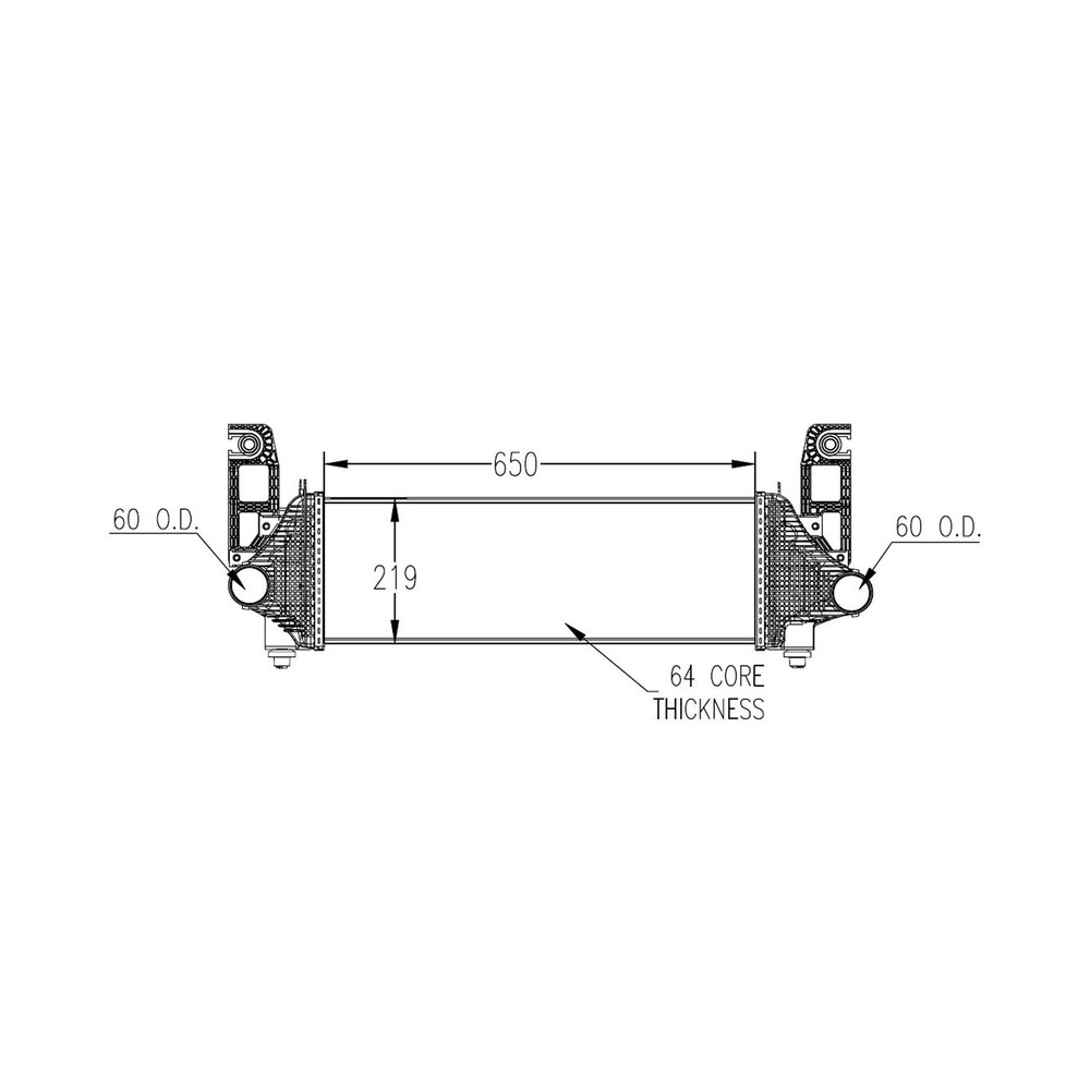 LKQ CAC010126 - Intercooler