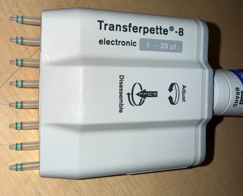 Tech Transferpette -8/-12 Electronic 1 - 20 ul