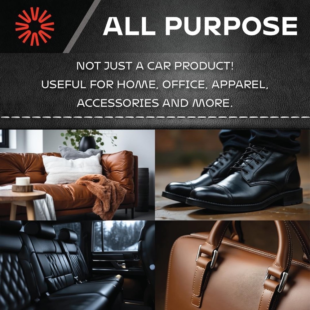 BLAZON Leather & Interior Cleaner + Leather Conditioner COMBO 2 PACK