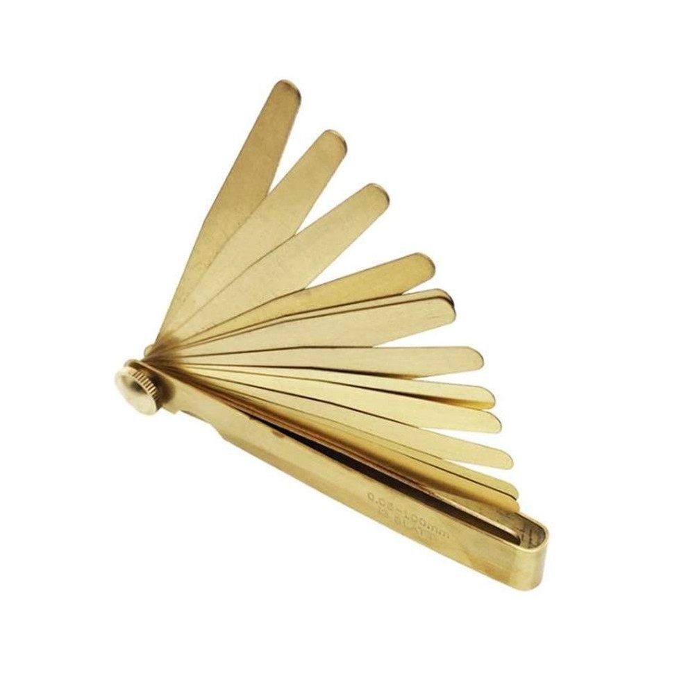 Brass Feeler Thickness Measurement