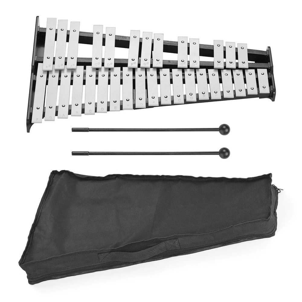 32 Note Xylophone Musical Instrument Educational Develop Training with Mallets