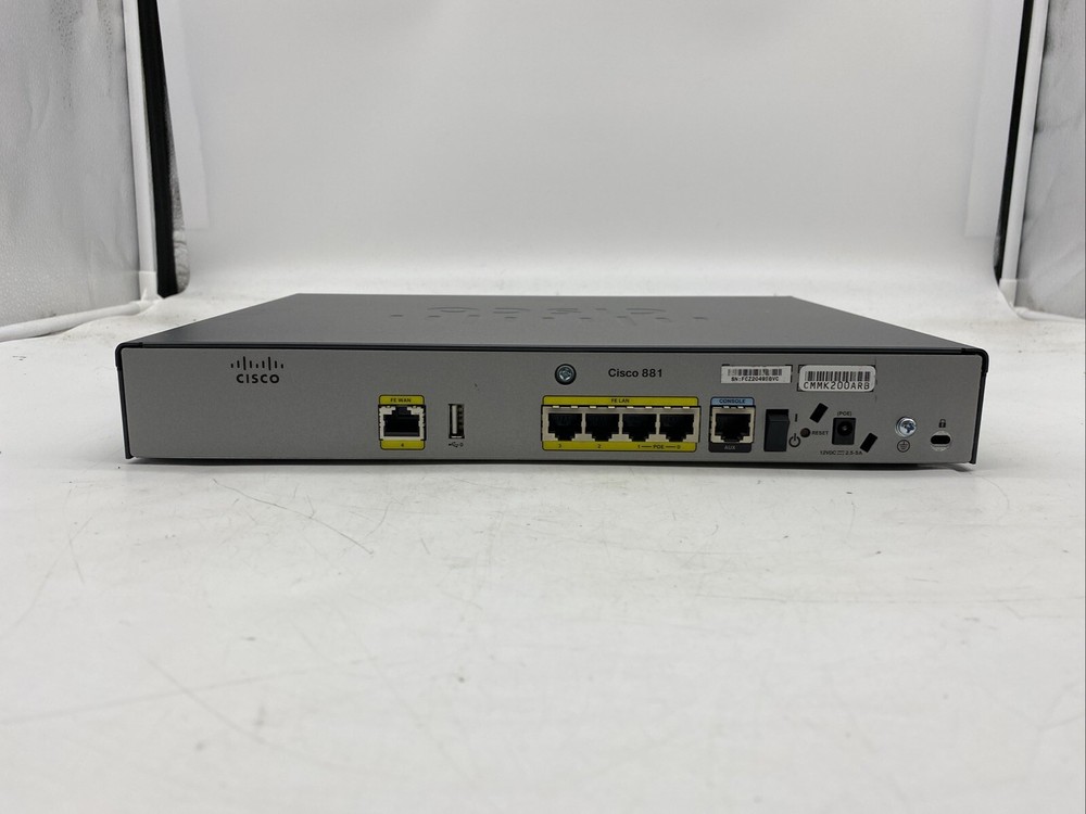 Cisco C881-K9 V02 Integrated Services Router