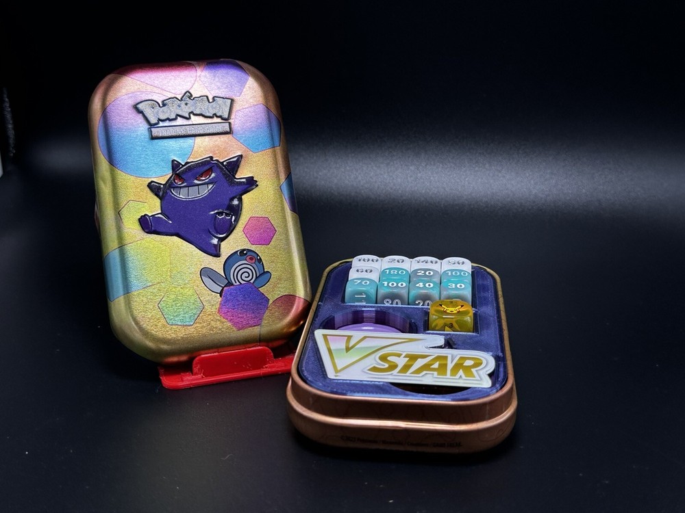 Pokémon TCG Dice Container Tin Collectible