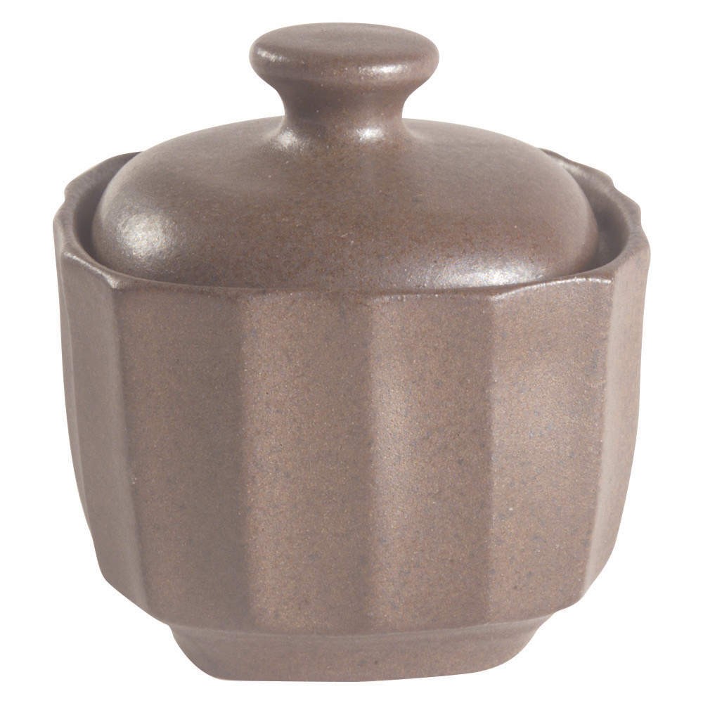 Sango Contrast Brown Sugar Bowl 6984382
