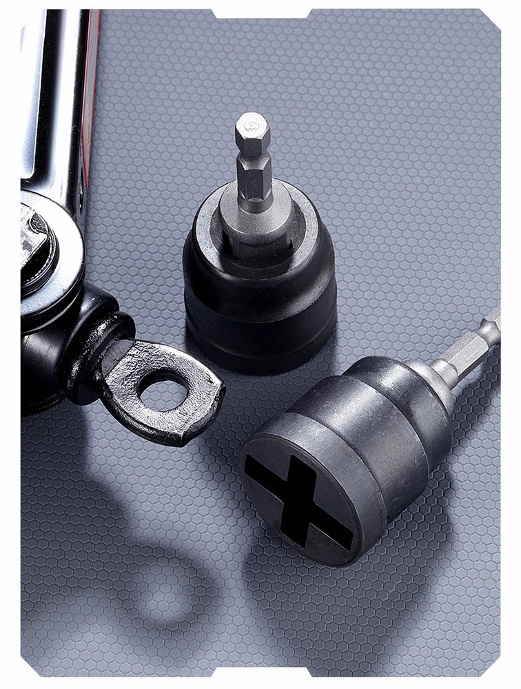 Universal Scissor Jack Adapter Socket for Electric Impact Drill