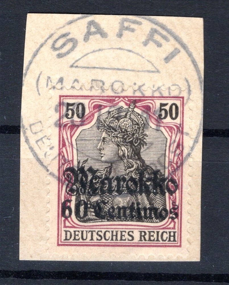 Morocco 53 Ideal SAFFI Gest. Luxury Letter Piece (DA7675)
