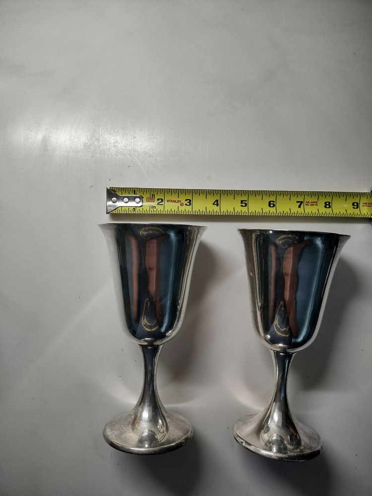 Vintage Gorham Sterling Silver "Puritan" Goblet #272