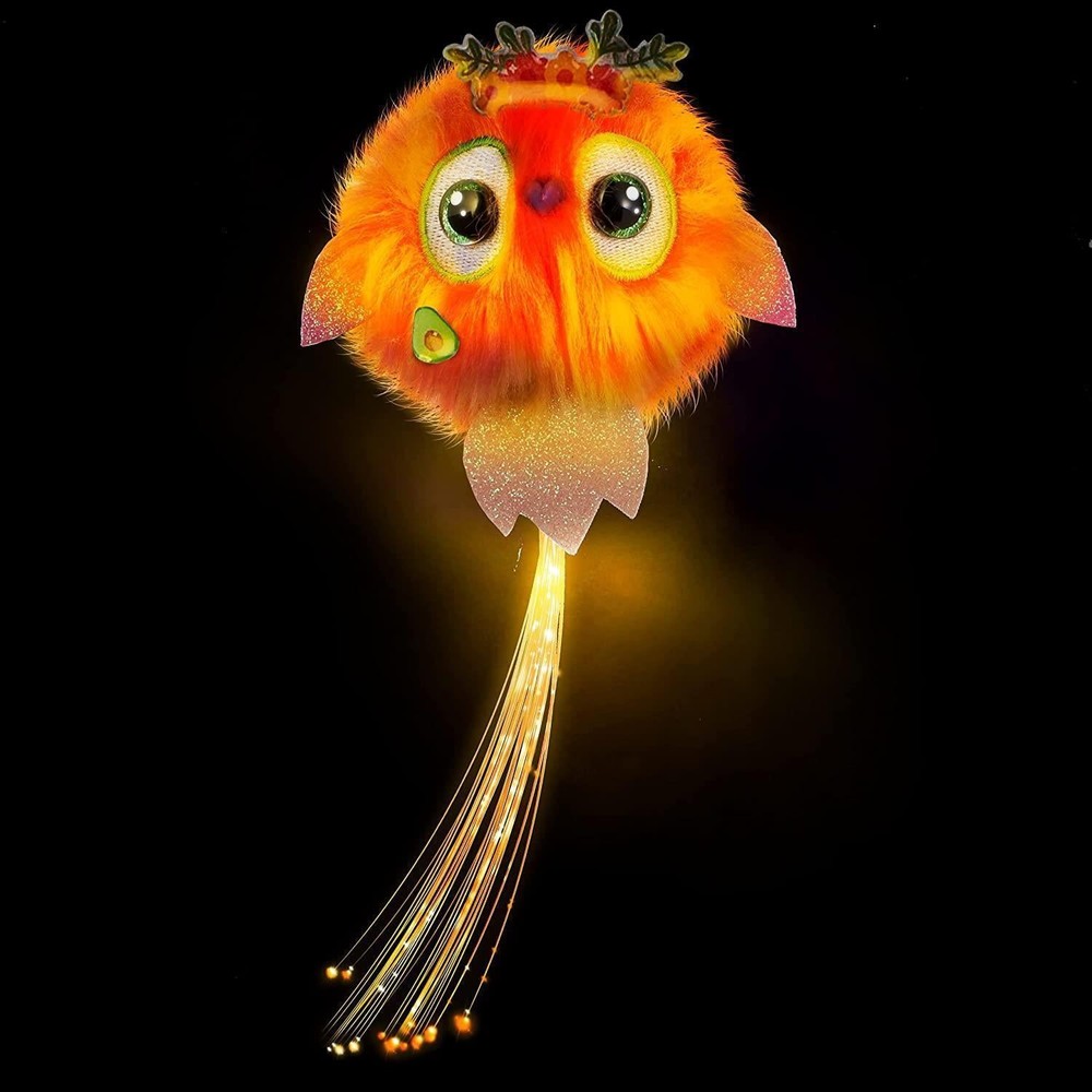 Chibies Boom Box Sparkle Parrot Interactive with Music Glows Lights WOW! Stuff