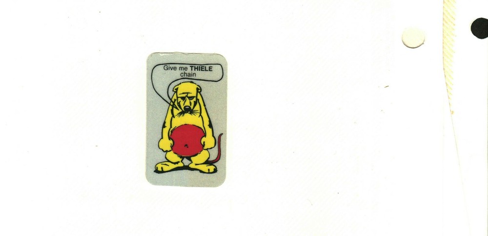NICE AUSTRALIA THIELE CHAIN COAL MINING STICKER # 1239