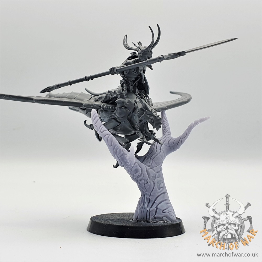 Tree flight stand clear rod replacement for fantasy games