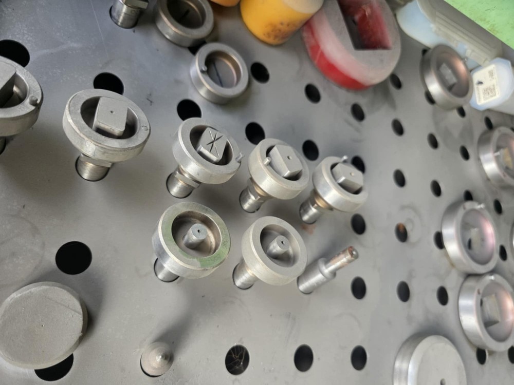 Assorted Wiedematic Punch Press tooling