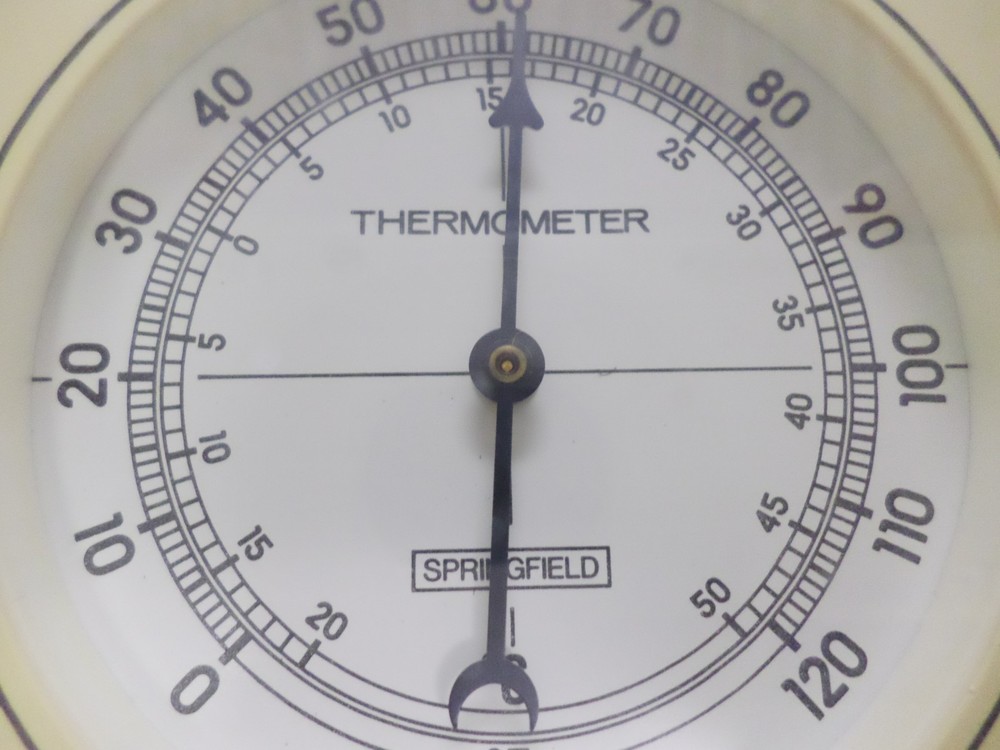 Sunbeam Quartz clock with barometer, thermometer and humidity