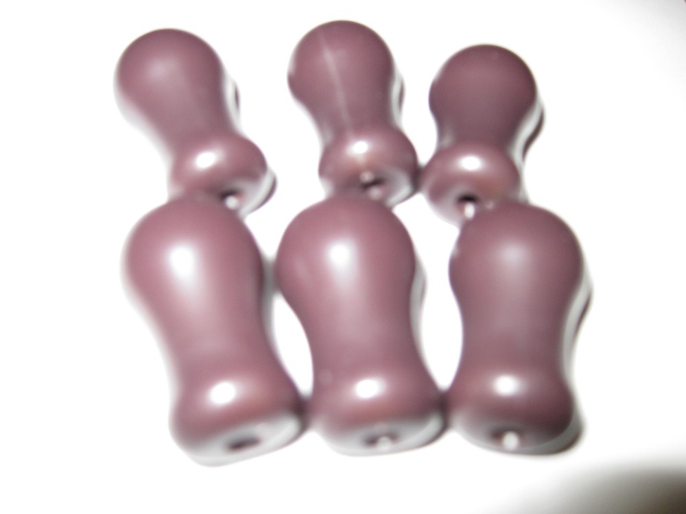 Plastic Tassel Drops Pull End For Blinds or Shades Cherry Qty. 10 pcs