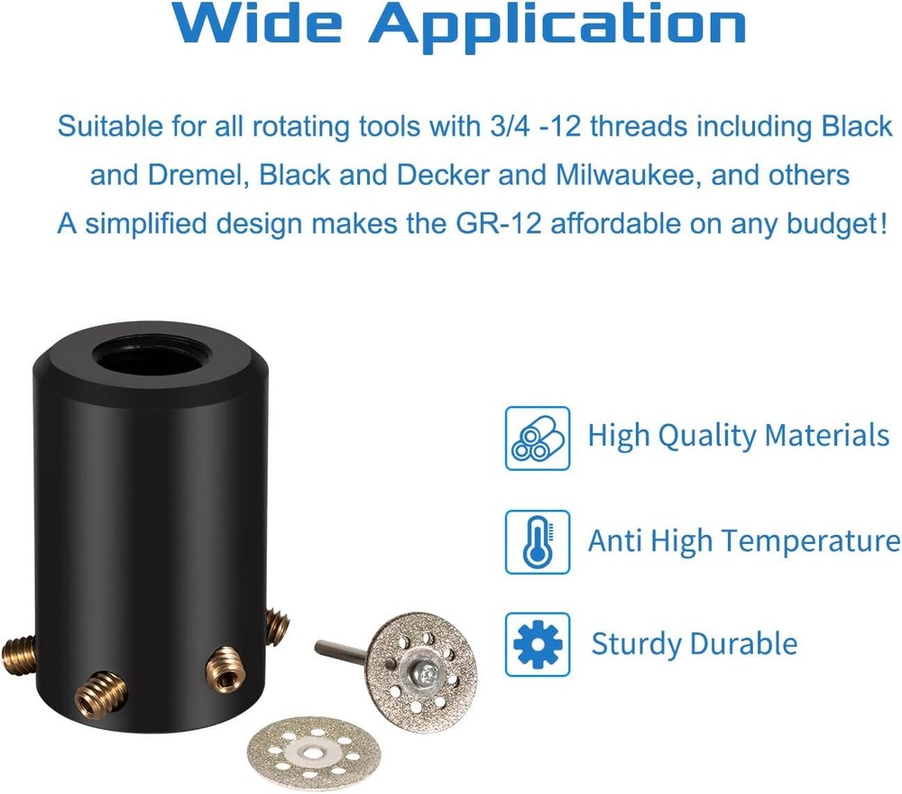GR-12 Tungsten Sharpener Grinder/Electrode Sharpener Grinder Head TIG Welding