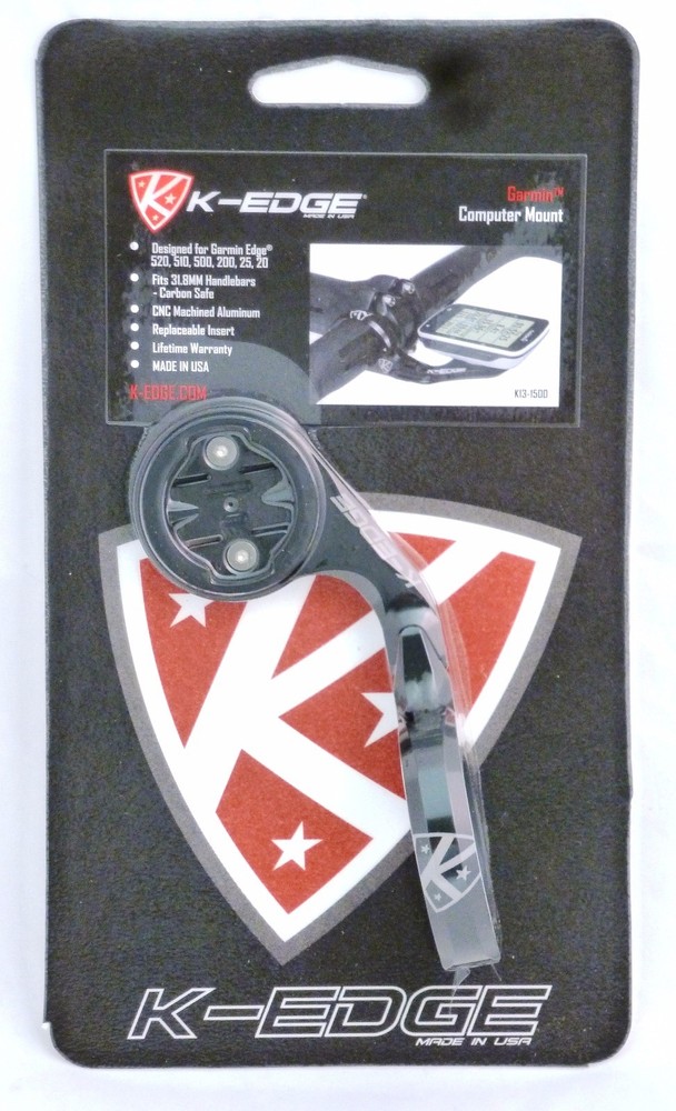 K-Edge Pro Garmin Mount 31.8 Black K Edge