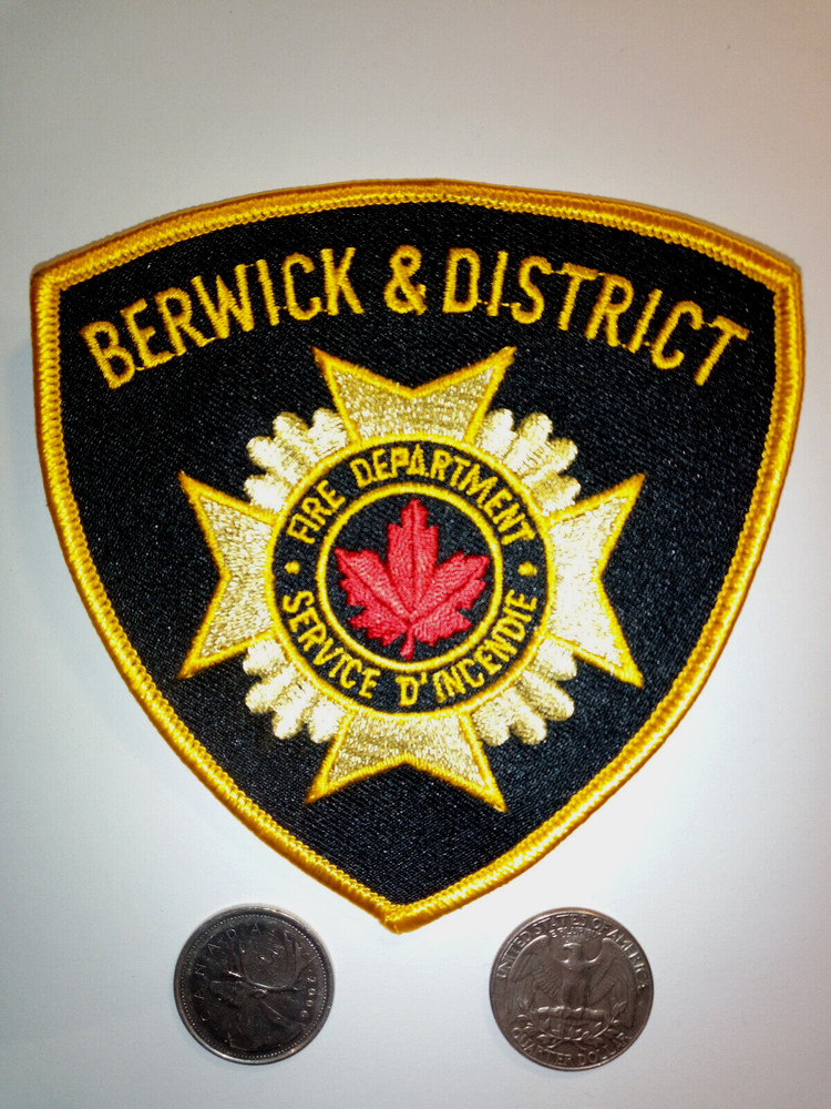 Berwick & District Fire Department Patch Badge Crest