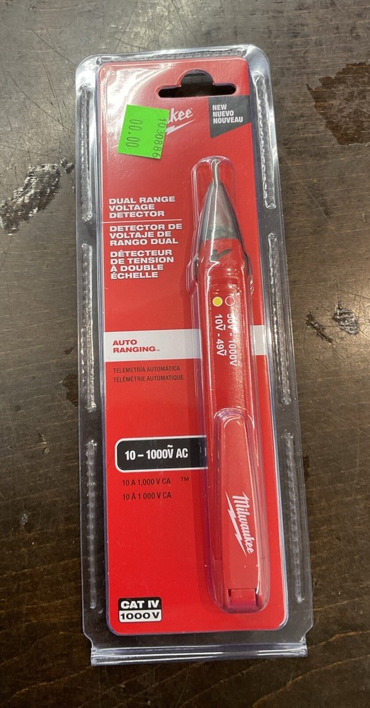 Milwaukee 2208-20 Dual Range Voltage Detector  NEW