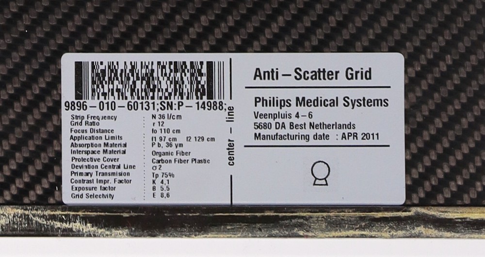 Philips 9896-010-60131 Anti Scatter Grid