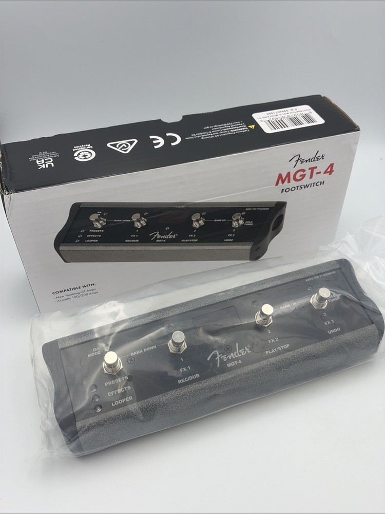 Fender MGT-4 Footswitch for Mustang GT Amps
